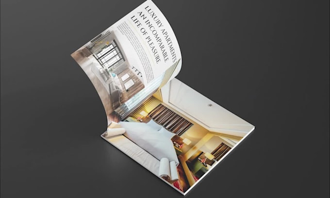 design a corporate brochure or company profile in indesign