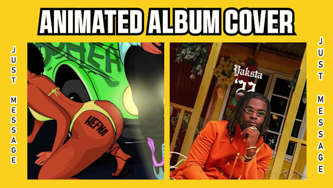 design and animate your album cover art