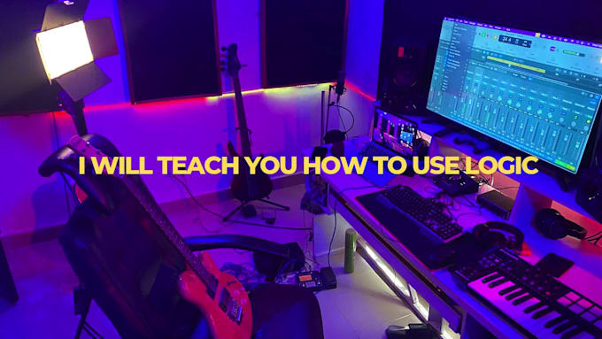 teach you how to use logic pro