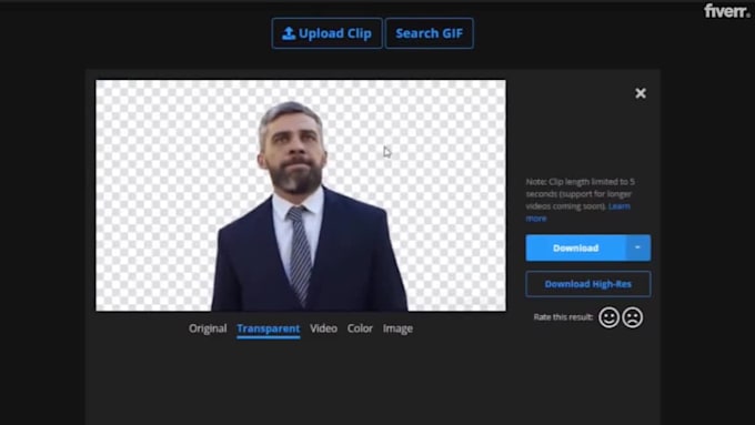 video background removal without green screen