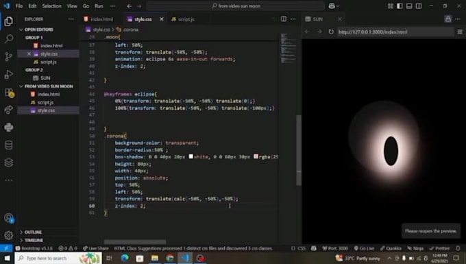 create a responsive website using HTML, CSS, and javascript