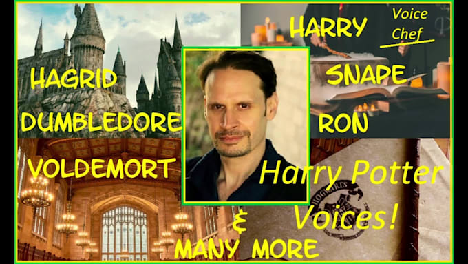 voice harry potter characters for your projects events