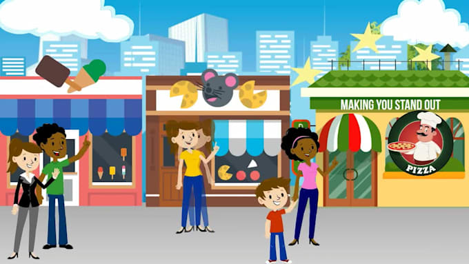 create an EYECATCHING 2D animated video with free script