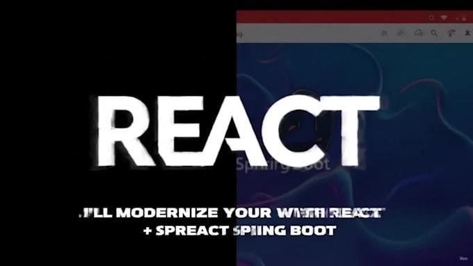 migrate your legacy java app to modern react ,spring boot stack