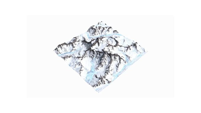 create 3d terrain of any place on earth
