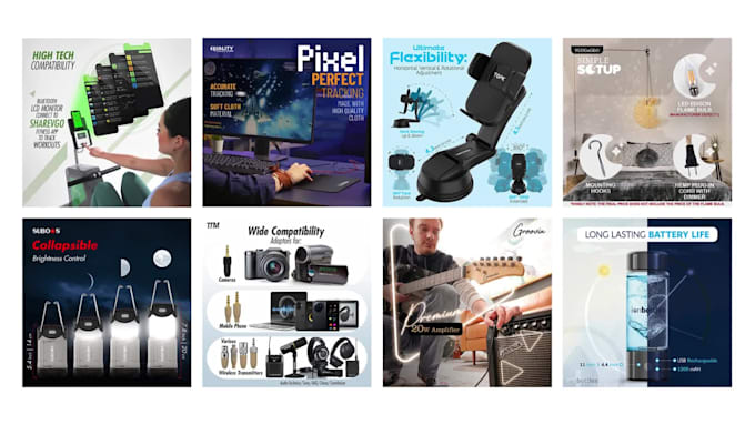 design amazon dimension comparison images for you