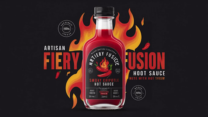 custom food label, label logo, retail label