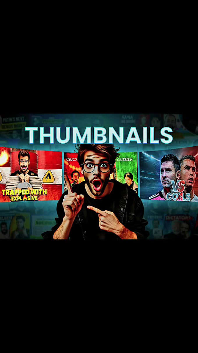 design eye catching youtube thumbnails that boost clicks and views unique thumbs