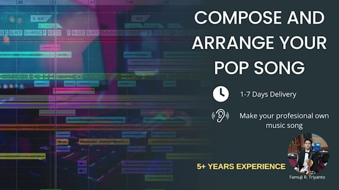 arrange, compose and produce your pop song