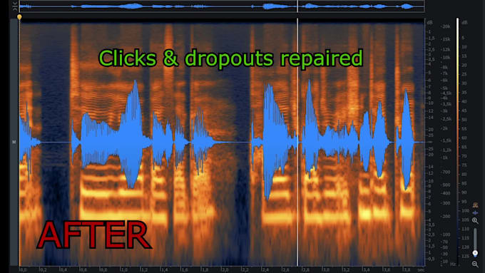 repair distorted, noisy or damaged audio and make it crystal clear