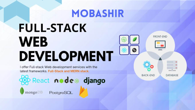develop or redesign a custom full stack website