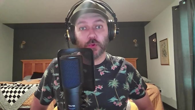 record a voice over