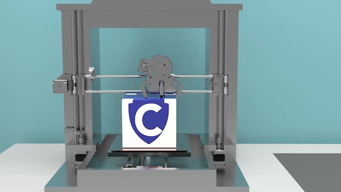 make a 3d process explanation video