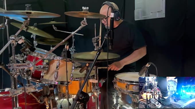 record drum set for your project