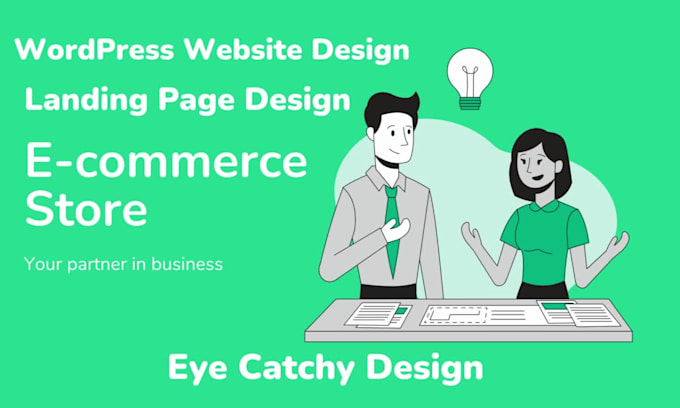 create elementor ecommerce website landing page design
