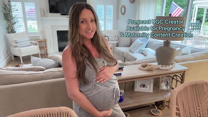 create ugc video for pregnancy and maternity