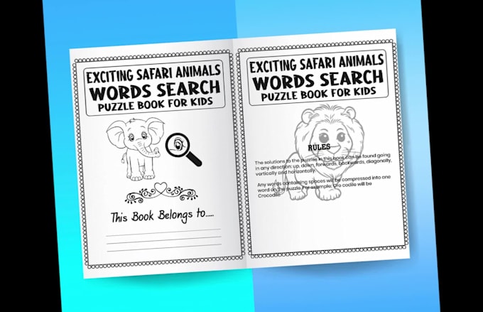 create christmas word search for amazon KDP
