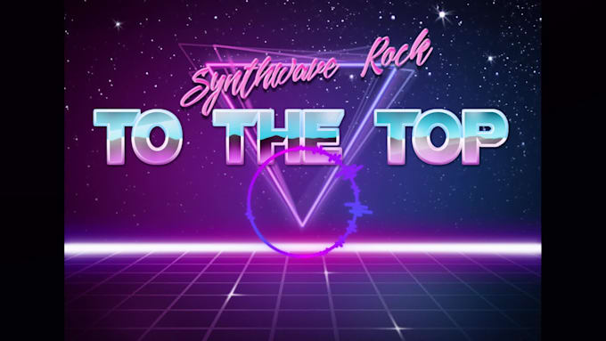 create synthwave pop rock track for you
