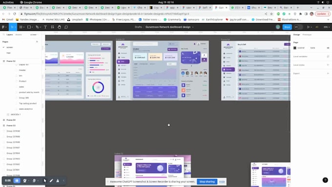 Design a functional ui ux for your saas crm web app in figma by ...