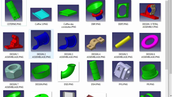 create 2d and 3d cad models in catia v5 or solidworks