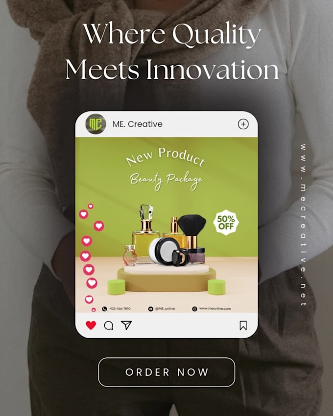 design high impact ads and custom social media designs
