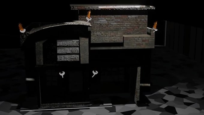 do low poly old house