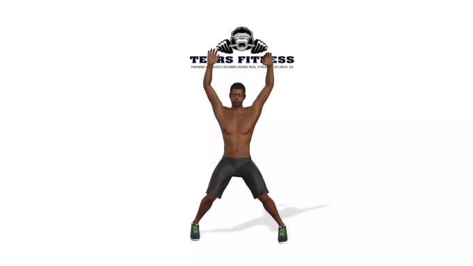 Create exercise, workout, gym, fitness animation video by Fitness_videos |  Fiverr