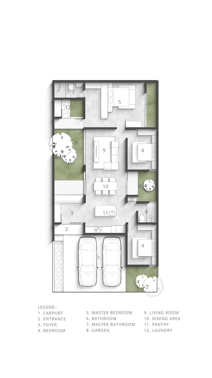 turn your architecture drawings into polished social media visuals
