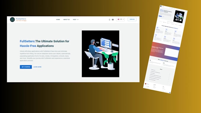 front end developer with react js next js responsive apps