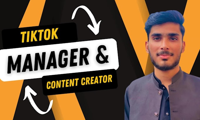 be your tiktok manager and tiktok content creator
