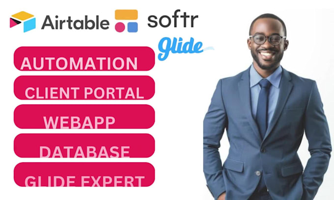 setup airtable airtable database airtable automation softr portal webapp expert