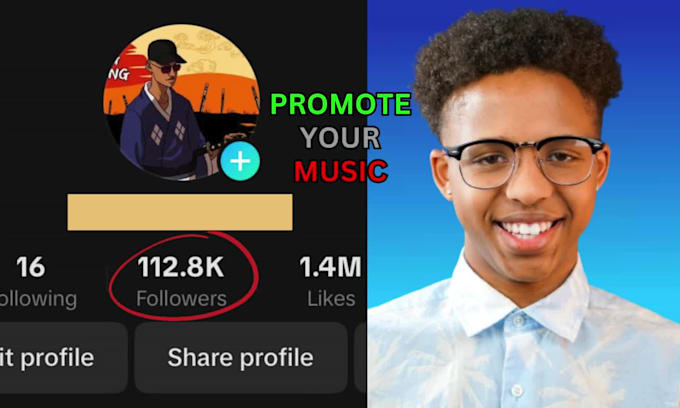 promote your music to 100k on tiktok