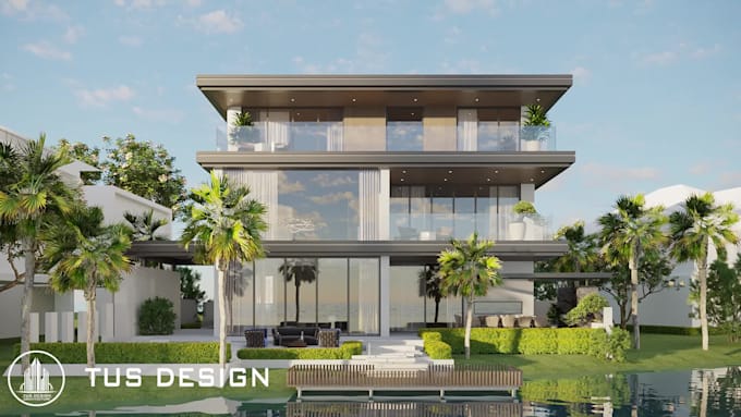 create 3d realistic renderings for your architecture project