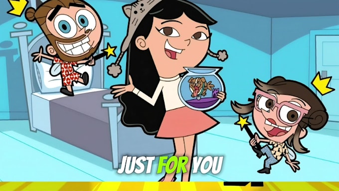 turn your picture to fairly odd parents cartoon style