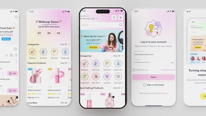 help to create mobile app saas UI UX in figma