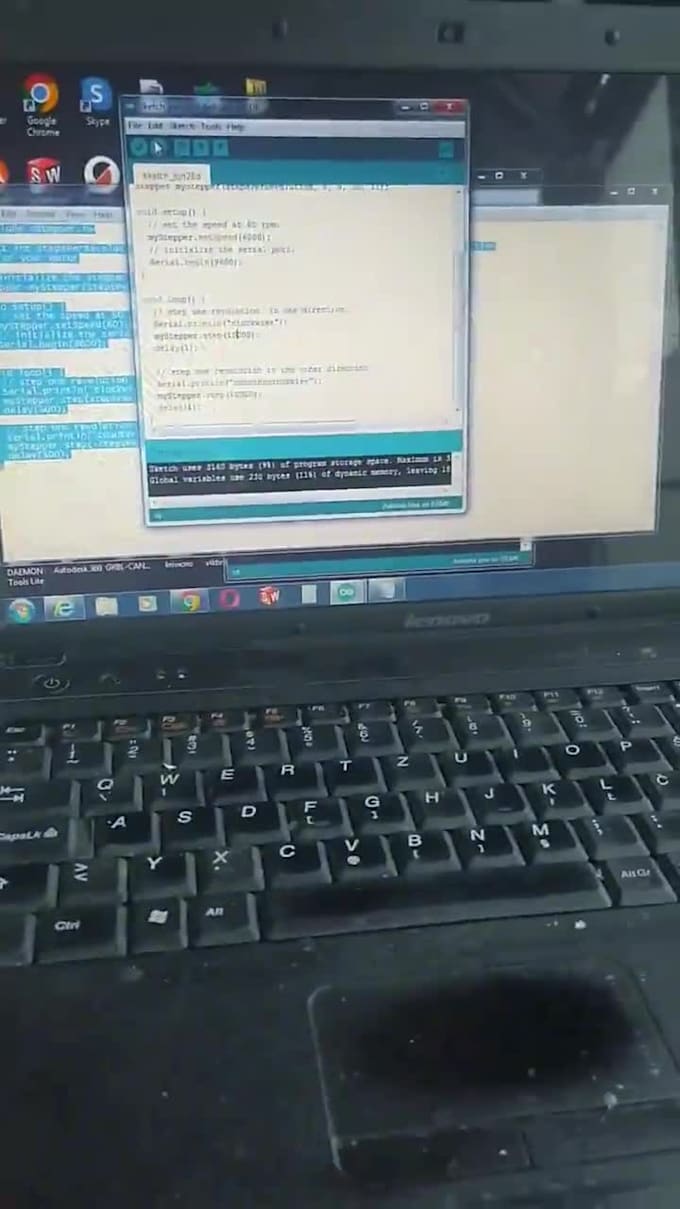 arduino based cnc coding and programming