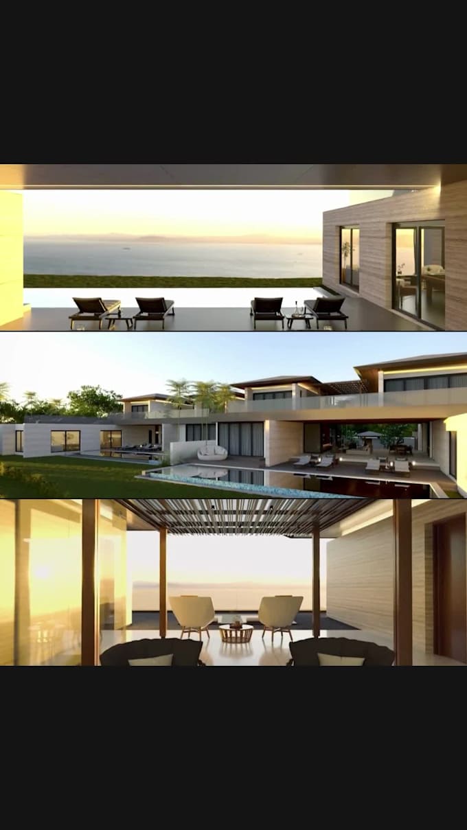 Architectural 3d rendering, interior exterior design by Jayadi100991 ...
