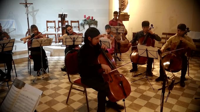 record your cello scores