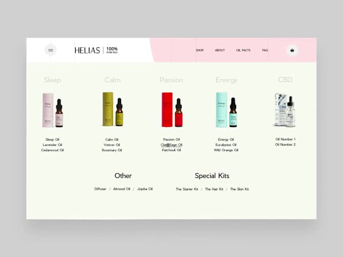 Design amazing ui ux for your website by Uistudioo | Fiverr
