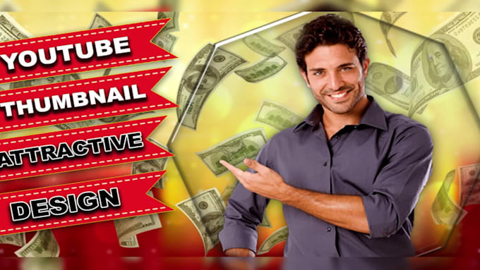 create eye catchy youtube thumbnail