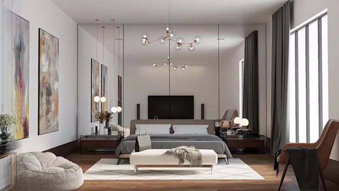 Create 3d architectural animation video 3d walkthrough interior designs ...