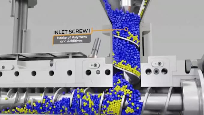 3d industrial animation explainer video for product demo 3d model product