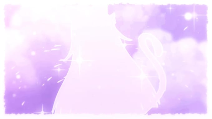 make video animation for vtuber intro, debut, music video