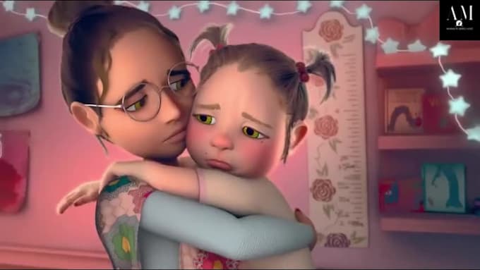 create high quality 3d character animation video