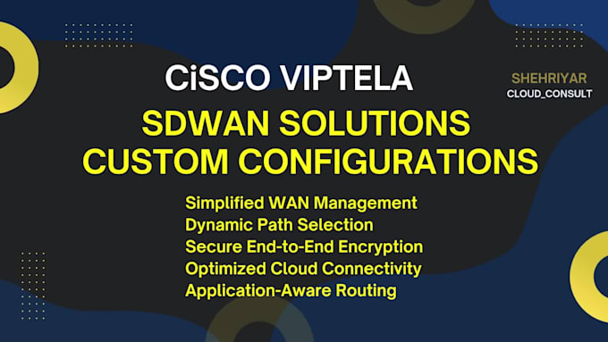 build cisco sdwan viptela lab network on eveng