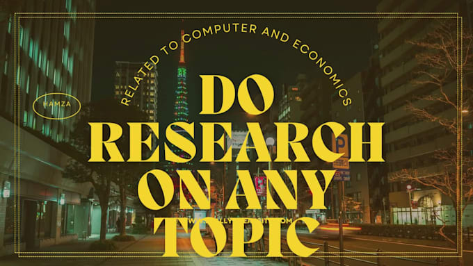 do research on topics related to computer science ,history, economy or any