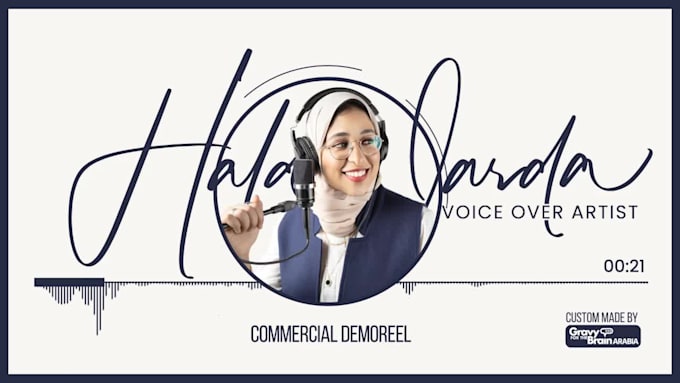 do egyptian arabic voice overs for all genres