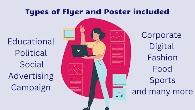 design professional flyer and poster for your business