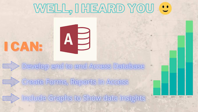 create and setup microsoft access database