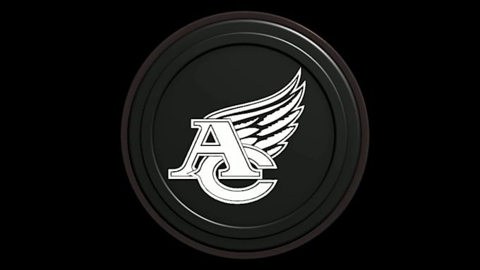 3d spinning logo animation 3d rotating 3d coin model